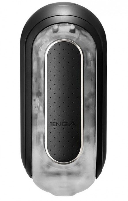 Черный мастурбатор Flip Zero с вибрацией - Tenga - в Набережных Челнах купить с доставкой