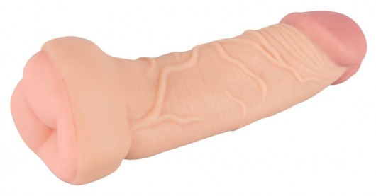 Телесная насадка-мастурбатор 2-in-1 Extension Masturbator - 21 см. - Orion - в Набережных Челнах купить с доставкой