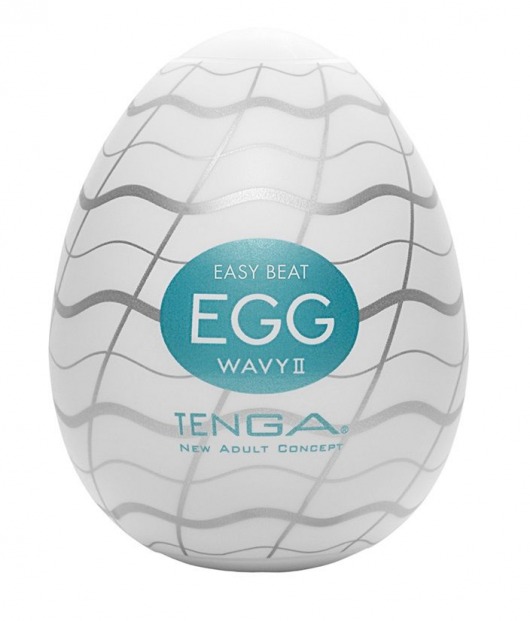 Мастурбатор-яйцо EGG Wavy II - Tenga - в Набережных Челнах купить с доставкой