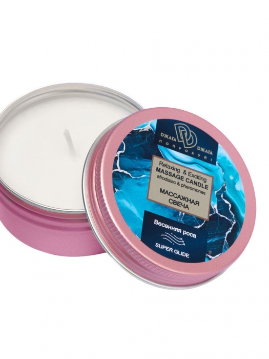 Массажная свеча  Весенняя роса - БиоМед - купить с доставкой в Набережных Челнах