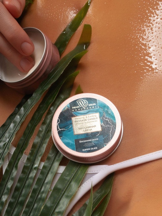 Массажная свеча  Весенняя роса - БиоМед - купить с доставкой в Набережных Челнах