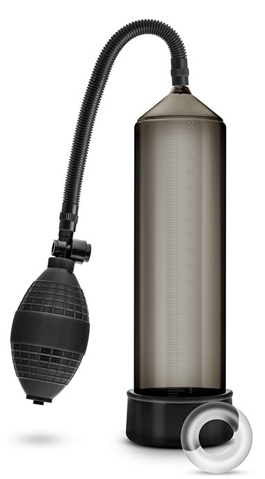 Черная вакуумная помпа VX101 Male Enhancement Pump - Blush Novelties - в Набережных Челнах купить с доставкой