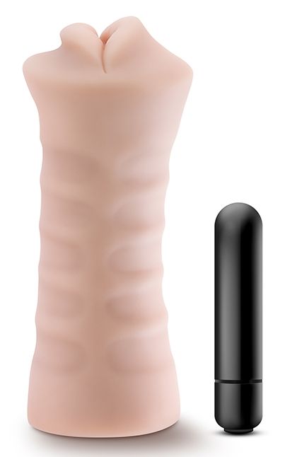 Телесный мастурбатор-ротик Angie - Blush Novelties - в Набережных Челнах купить с доставкой