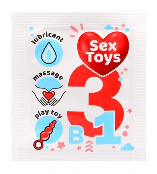 Гель-лубрикант на водной основе Sex Toys - 4 гр. - Биоритм - купить с доставкой в Набережных Челнах