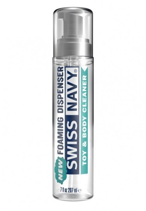 Очищающая пенка для игрушек и тела Swiss Navy Toy   Body Cleaner Foamer - 207 мл. - Swiss navy - купить с доставкой в Набережных Челнах