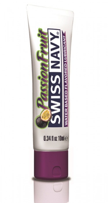 Лубрикант Swiss Navy Passion Fruit Lube с ароматом маракуйи - 10 мл. - Swiss navy - купить с доставкой в Набережных Челнах