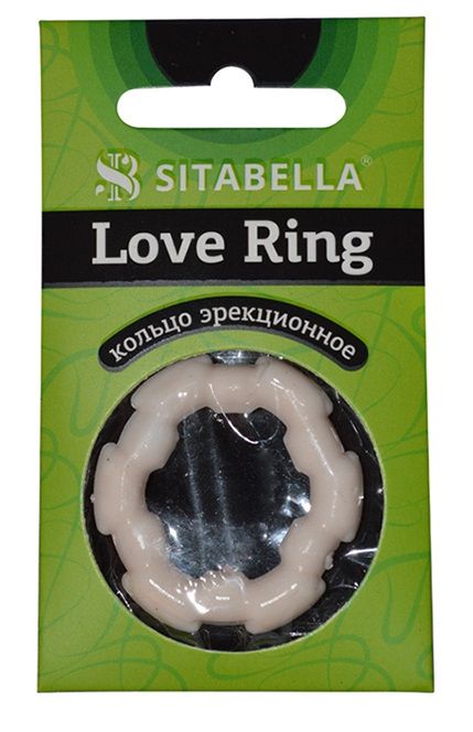 Фигурное эрекционное кольцо из киберкожи - Sitabella - в Набережных Челнах купить с доставкой