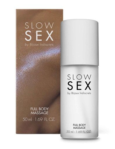 Массажный гель Slow Sex Full Body Massage - 50 мл. - Bijoux Indiscrets - купить с доставкой в Набережных Челнах