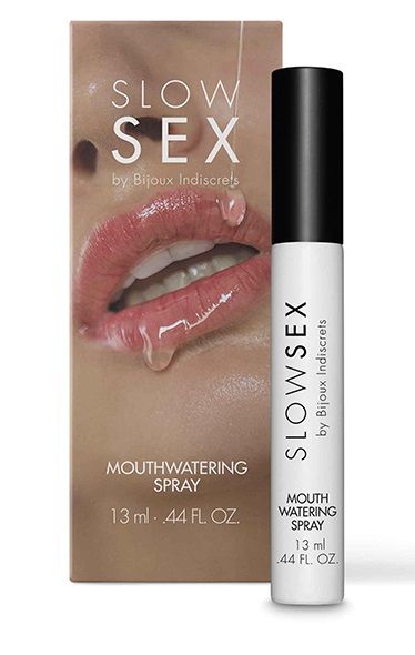 Спрей для усиления слюноотделения Slow Sex Mouthwatering Spray - 13 мл. - Bijoux Indiscrets - купить с доставкой в Набережных Челнах