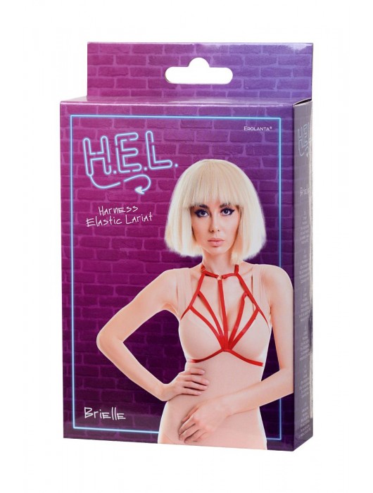 Красная портупея H.E.L. Brielle - ToyFa купить с доставкой