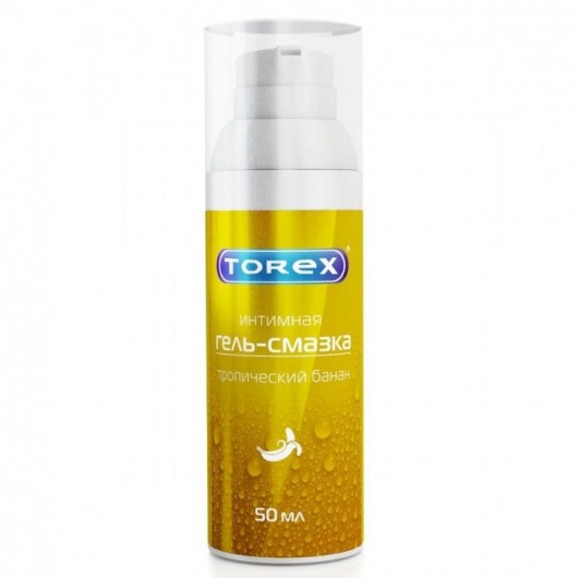 Гель-смазка на водной основе Torex  Тропический банан  - 50 мл. - Torex - купить с доставкой в Набережных Челнах