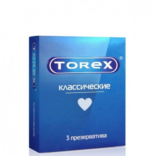 Гладкие презервативы Torex  Классические  - 3 шт. - Torex - купить с доставкой в Набережных Челнах