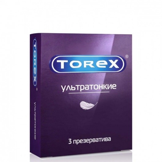 Презервативы Torex  Ультратонкие  - 3 шт. - Torex - купить с доставкой в Набережных Челнах