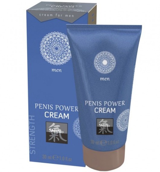 Возбуждающий крем для мужчин Penis Power Cream - 30 мл. - Shiatsu - купить с доставкой в Набережных Челнах