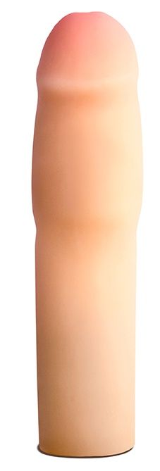 Телесная насадка-удлинитель на пенис PERFORMANCE 1.5INCH COCK XTENDER - 16 см. - Blush Novelties - в Набережных Челнах купить с доставкой