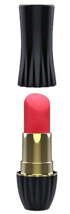 Клиторальный стимулятор-помада LIPSTICK - 9,3 см. - Dream Toys - купить с доставкой в Набережных Челнах