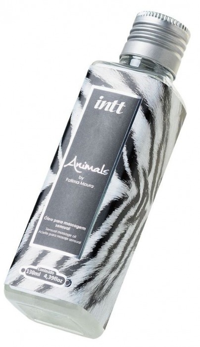 Массажное масло ANIMALS by Fatima Moura с возбуждающим эффектом - 130 мл. - INTT - купить с доставкой в Набережных Челнах