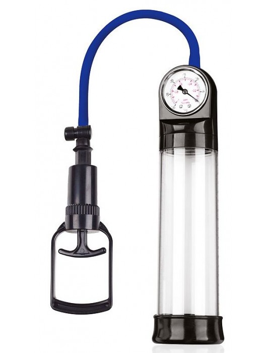 Прозрачная вакуумная помпа Sex Expert с манометром - Sex Expert - в Набережных Челнах купить с доставкой
