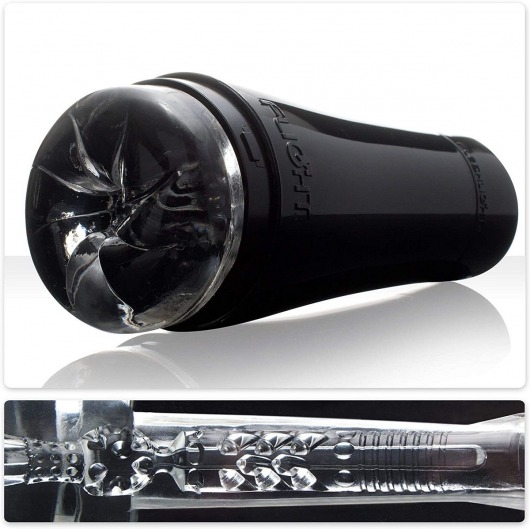 Черный мастурбатор-анус Fleshlight - Flight Pilot - Fleshlight - в Набережных Челнах купить с доставкой