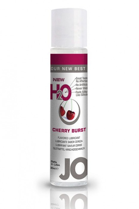Ароматизированный лубрикант JO Flavored Cherry - 30 мл. - System JO - купить с доставкой в Набережных Челнах
