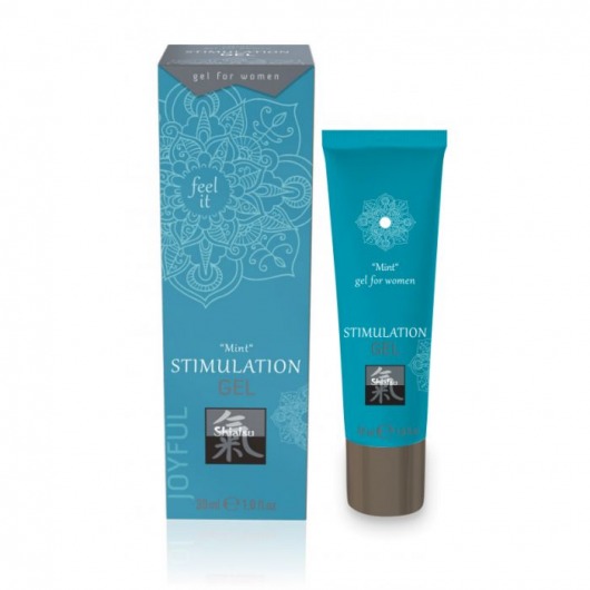 Возбуждающий интимный гель STIMULATION GEL Mint - 30 мл. - Shiatsu - купить с доставкой в Набережных Челнах