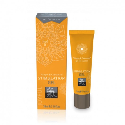 Возбуждающий интимный гель STIMULATION GEL Ginger   Cinnamon - 30 мл. - Shiatsu - купить с доставкой в Набережных Челнах