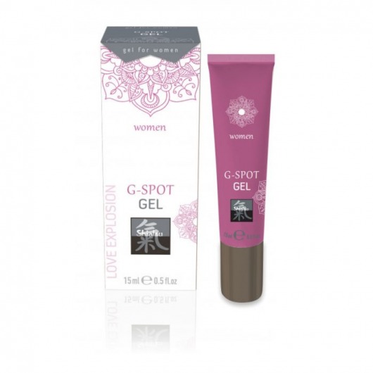 Возбуждающий интимный гель G-SPOT GEL - 15 мл. - Shiatsu - купить с доставкой в Набережных Челнах