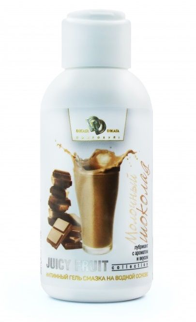 Интимный гель-смазка JUICY FRUIT с ароматом молочного шоколада - 100 мл. - БиоМед - купить с доставкой в Набережных Челнах