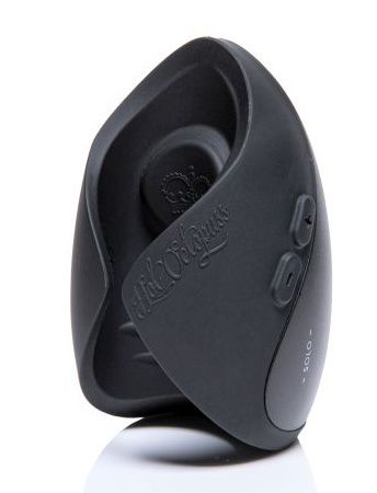 Черный инновационный мужской вибратор PULSE SOLO ESSENTIAL - Hot Octopuss - в Набережных Челнах купить с доставкой