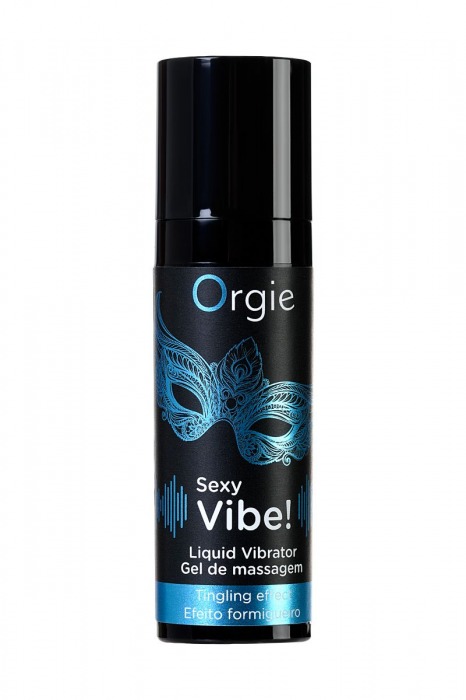 Гель для массажа ORGIE Sexy Vibe Liquid Vibrator с эффектом вибрации - 15 мл. - ORGIE - купить с доставкой в Набережных Челнах