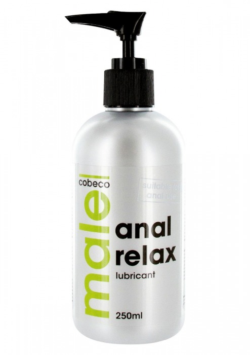 Анальный лубрикант MALE Cobeco Anal Relax Lubricant - 250 мл. - Cobeco - купить с доставкой в Набережных Челнах