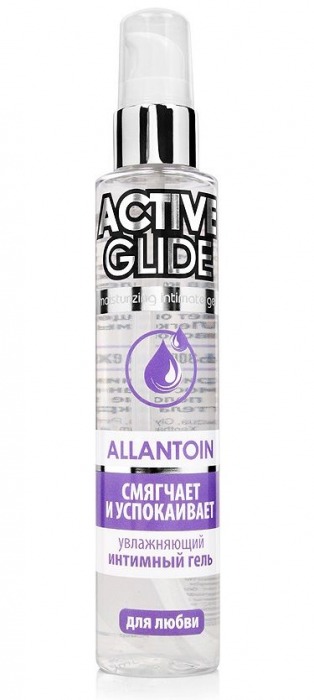 Увлажняющий интимный гель Active Glide Allantoin - 100 гр. - Биоритм - купить с доставкой в Набережных Челнах