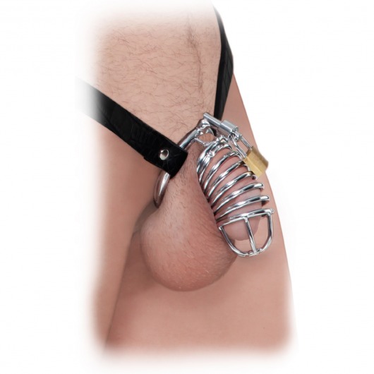 Кольцо верности Extreme Chastity Belt с фиксацией головки - Pipedream - купить с доставкой в Набережных Челнах