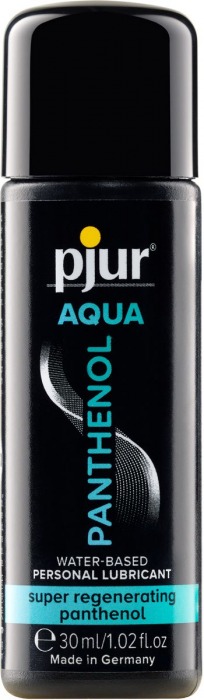 Лубрикант на водной основе с пантенолом pjur AQUA Panthenol - 30 мл. - Pjur - купить с доставкой в Набережных Челнах