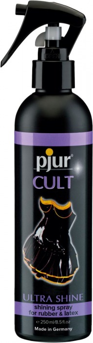 Спрей для ухода за одеждой из латекса pjur CULT Ultra Shine - 250 мл. - Pjur - купить с доставкой в Набережных Челнах