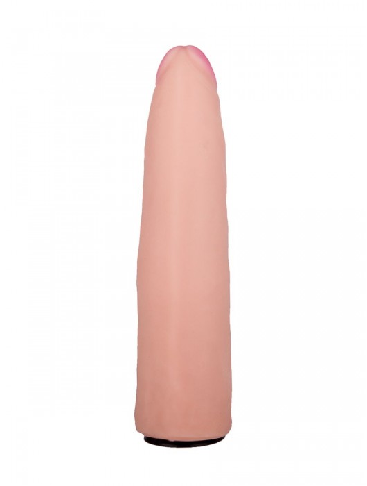 Пояс-трусики с насадкой Glamour Silver - 15,5 см. - LOVETOY (А-Полимер) - купить с доставкой в Набережных Челнах