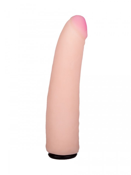 Пояс-трусики с насадкой Glamour - 17 см. - LOVETOY (А-Полимер) - купить с доставкой в Набережных Челнах