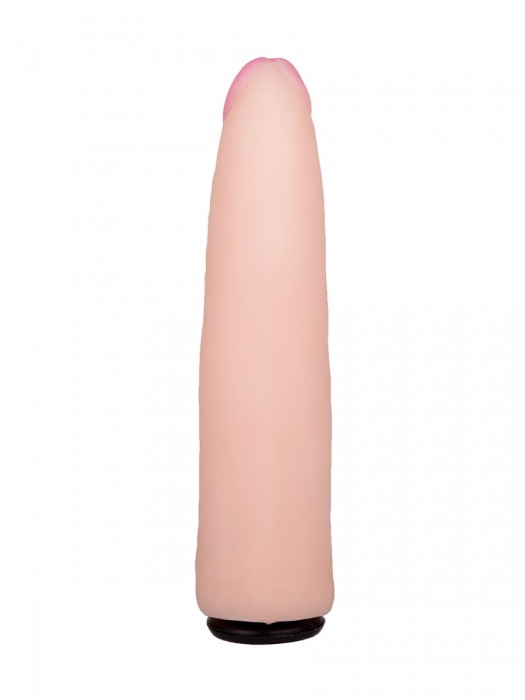 Пояс-трусики с насадкой Glamour - 17 см. - LOVETOY (А-Полимер) - купить с доставкой в Набережных Челнах