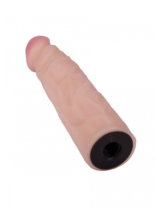 Пояс-трусики с насадкой Soft-Prince - 18,5 см. - LOVETOY (А-Полимер) - купить с доставкой в Набережных Челнах