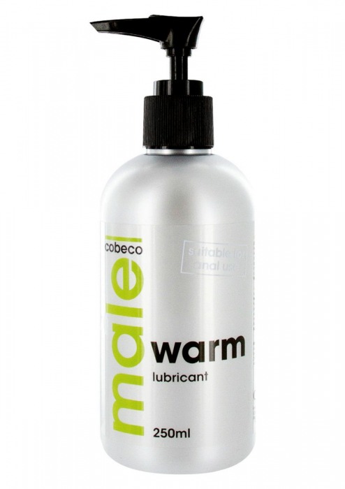 Лубрикант с согревающим эффектом MALE Cobeco Warm Lubricant - 250 мл. - Cobeco - купить с доставкой в Набережных Челнах