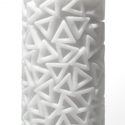 Белый 3D мастурбатор PILE - Tenga - в Набережных Челнах купить с доставкой