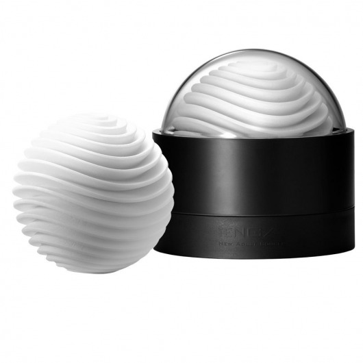 Белый мастурбатор Tenga Geo Aqua - Tenga - в Набережных Челнах купить с доставкой