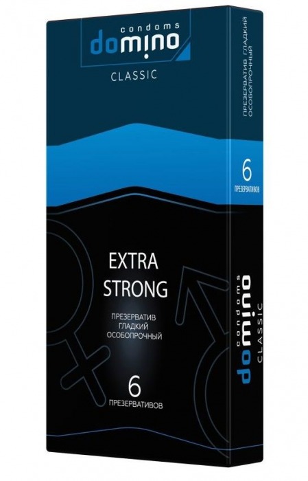 Суперпрочные презервативы DOMINO Extra Strong - 6 шт. - Domino - купить с доставкой в Набережных Челнах