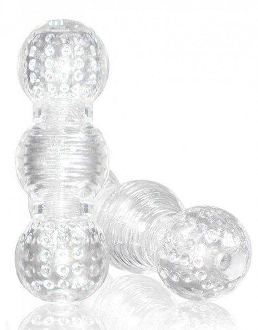 Прозрачный фигурный мастурбатор Master Stroker - Blush Novelties - в Набережных Челнах купить с доставкой