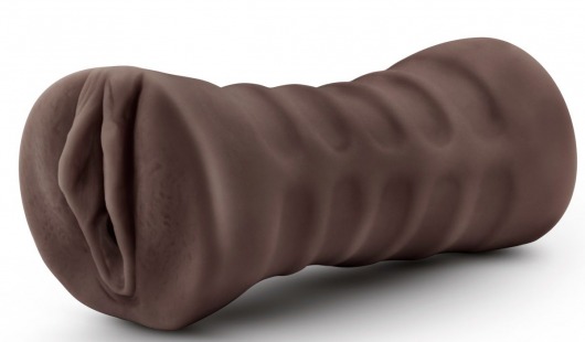 Коричневый мастурбатор-вагина Hot Chocolate Brianna - Blush Novelties - в Набережных Челнах купить с доставкой
