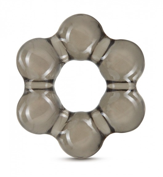 Дымчатое эрекционное кольцо Stay Hard Thick Bead Cock Ring - Blush Novelties - в Набережных Челнах купить с доставкой