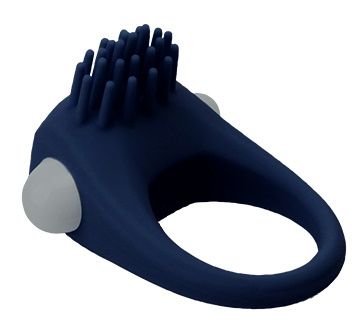 Синее эрекционное виброкольцо STIMU RING - Dream Toys - в Набережных Челнах купить с доставкой