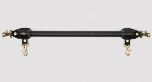 Черная распорка для ног Bound to You Faux Leather Spreader Bar - 50,8 см. - Fifty Shades of Grey - купить с доставкой в Набережных Челнах