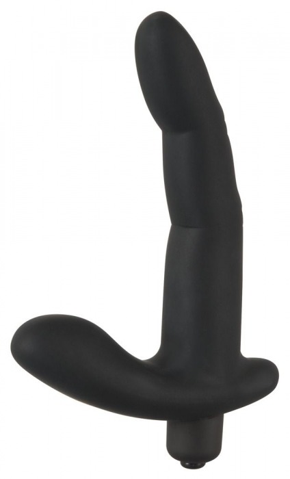 Черный вибромассажер простаты Naughty Finger Prostate Vibe - 13,8 см. - Orion - в Набережных Челнах купить с доставкой