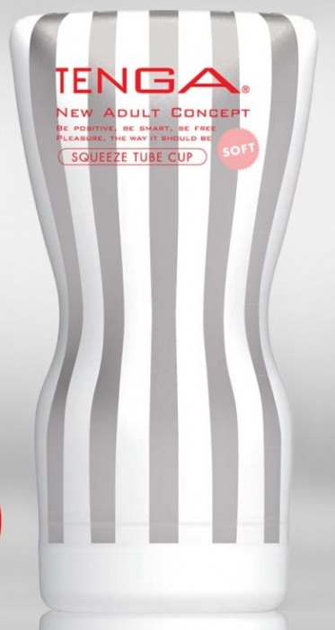 Мастурбатор TENGA Squeeze Tube Cup Soft - Tenga - в Набережных Челнах купить с доставкой